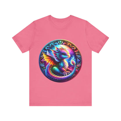 Baby Dragon T-Shirt - Whimsical Creature Art Tee, Unisex, Soft Cotton - Perfect for Fantasy and Dragon Enthusiasts