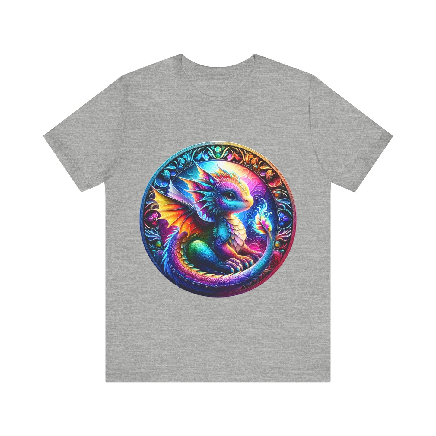 Baby Dragon T-Shirt - Whimsical Creature Art Tee, Unisex, Soft Cotton - Perfect for Fantasy and Dragon Enthusiasts