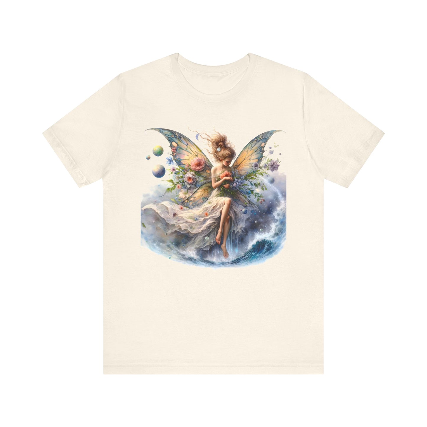 Fairy T-Shirt - Mystical Art Tee, Unisex, Soft Cotton - Perfect Gift for Fantasy Lovers