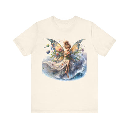 Fairy T-Shirt - Mystical Art Tee, Unisex, Soft Cotton - Perfect Gift for Fantasy Lovers