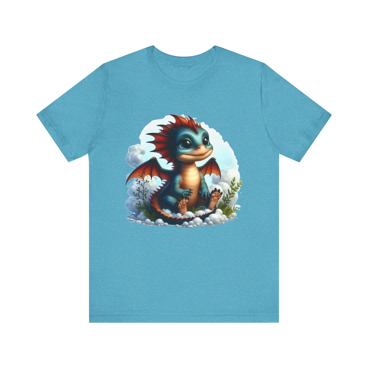 Baby Dragon T-Shirt - Whimsical Creature Art Tee, Unisex, Soft Cotton - Perfect for Fantasy and Dragon Enthusiasts