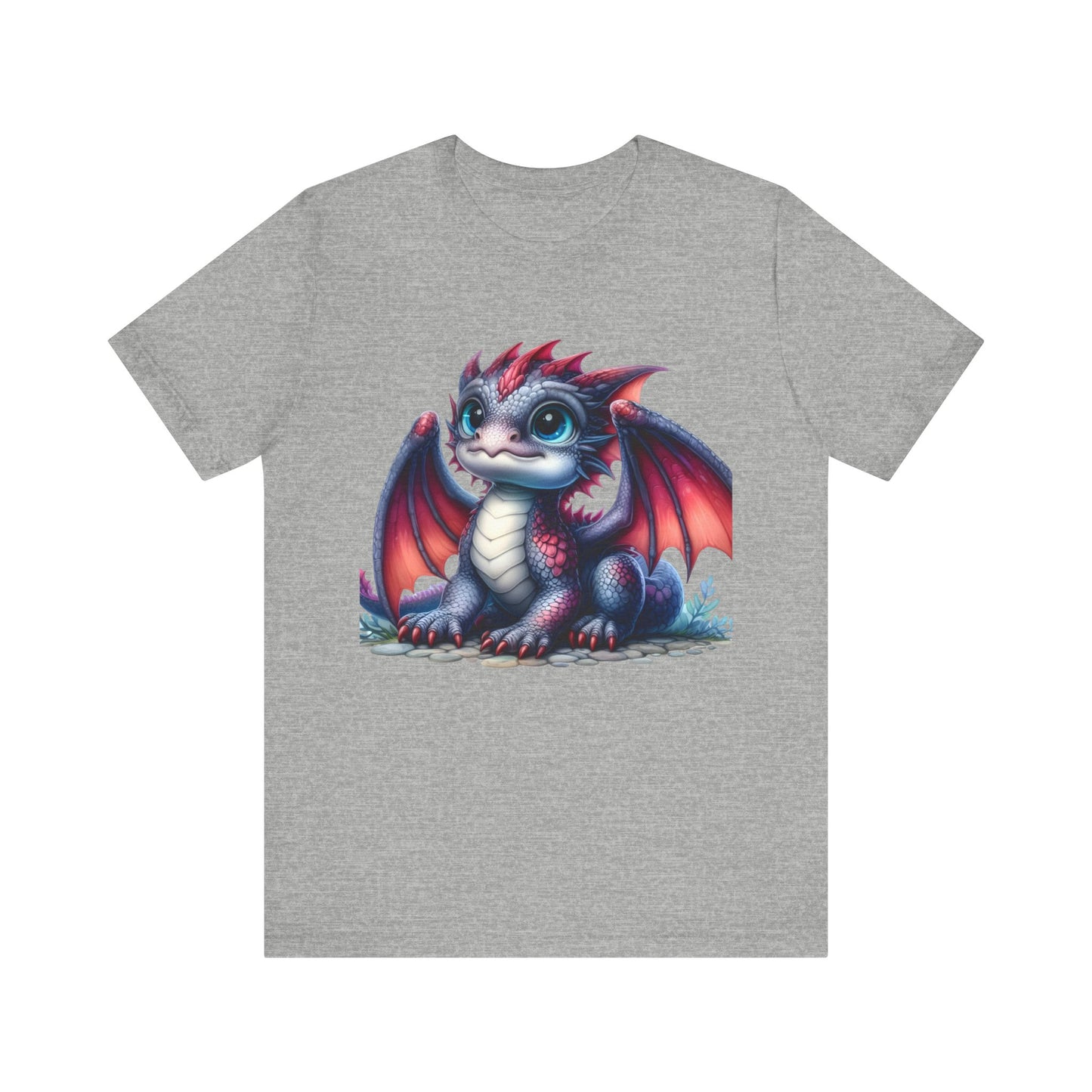 Baby Dragon T-Shirt - Whimsical Creature Art Tee, Unisex, Soft Cotton - Perfect for Fantasy and Dragon Enthusiasts