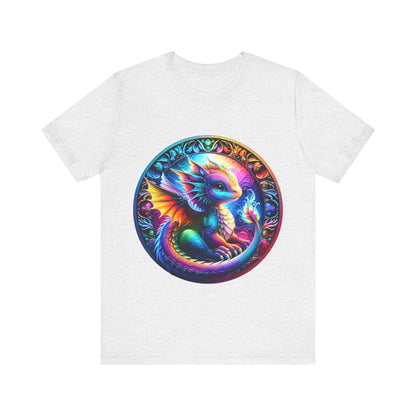 Baby Dragon T-Shirt - Whimsical Creature Art Tee, Unisex, Soft Cotton - Perfect for Fantasy and Dragon Enthusiasts