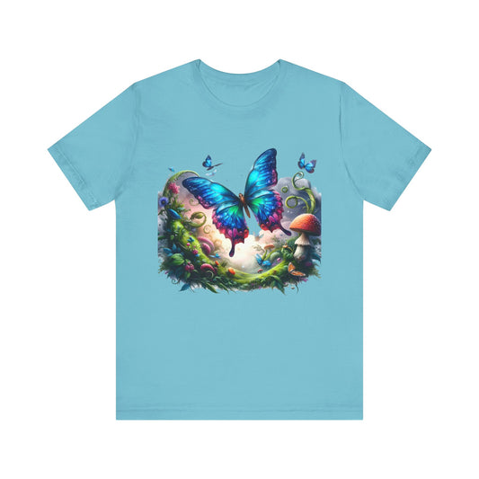 Butterfly T-shirt - Magical Artwork Shirt, Available in Multiple Sizes - Perfect for Fantasy Enthusiasts