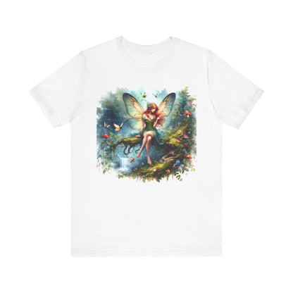 Fairy T-Shirt - Mystical Art Tee, Unisex, Soft Cotton - Perfect Gift for Fantasy Lovers