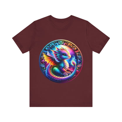 Baby Dragon T-Shirt - Whimsical Creature Art Tee, Unisex, Soft Cotton - Perfect for Fantasy and Dragon Enthusiasts