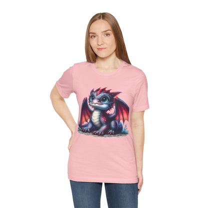 Baby Dragon T-Shirt - Whimsical Creature Art Tee, Unisex, Soft Cotton - Perfect for Fantasy and Dragon Enthusiasts