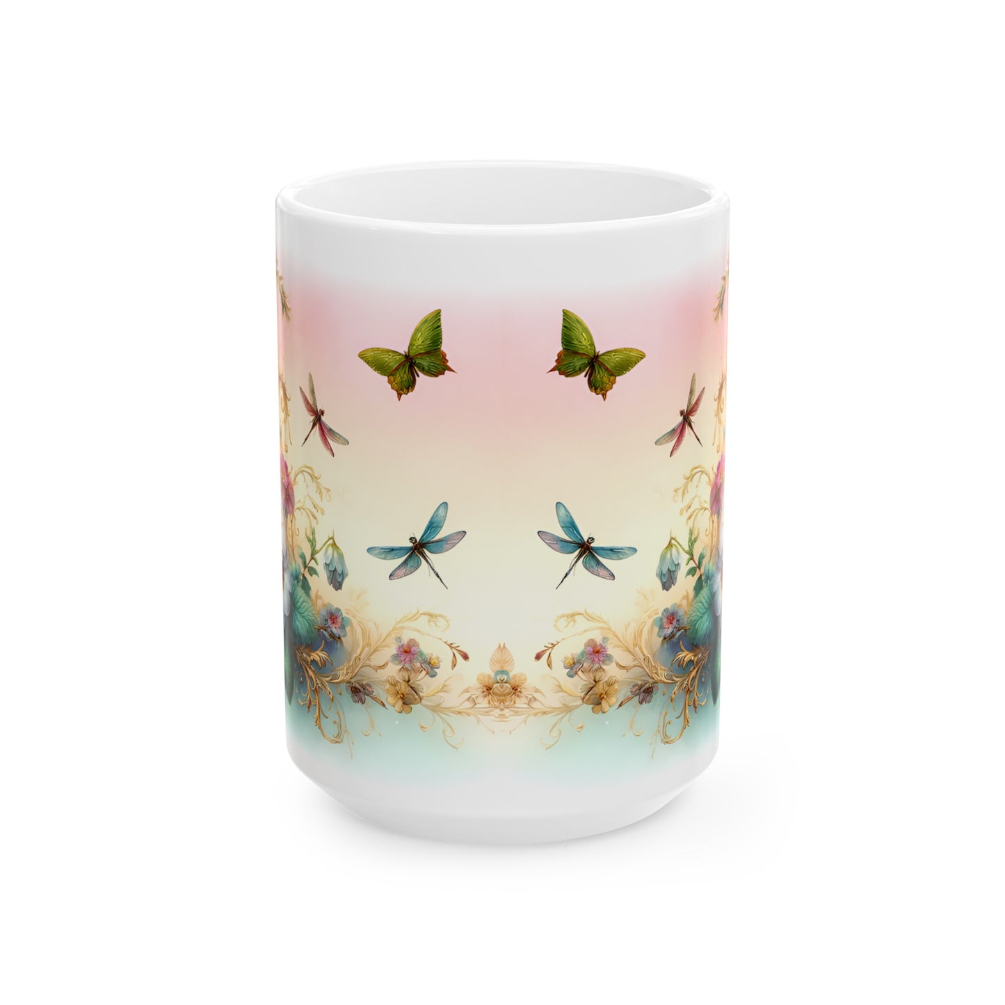 Birth Flower Mug, February - Primrose, Eternal Love and Vitality