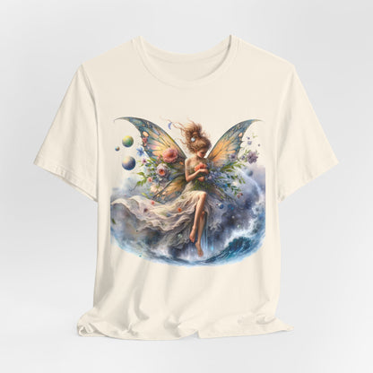 Fairy T-Shirt - Mystical Art Tee, Unisex, Soft Cotton - Perfect Gift for Fantasy Lovers