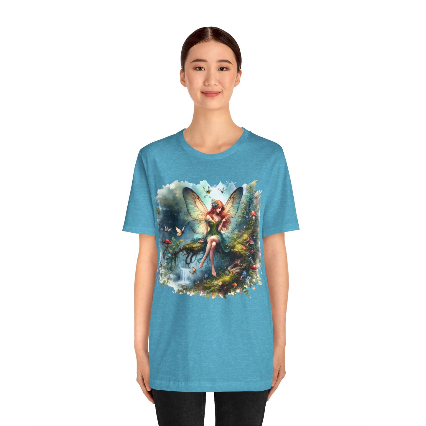 Fairy T-Shirt - Mystical Art Tee, Unisex, Soft Cotton - Perfect Gift for Fantasy Lovers