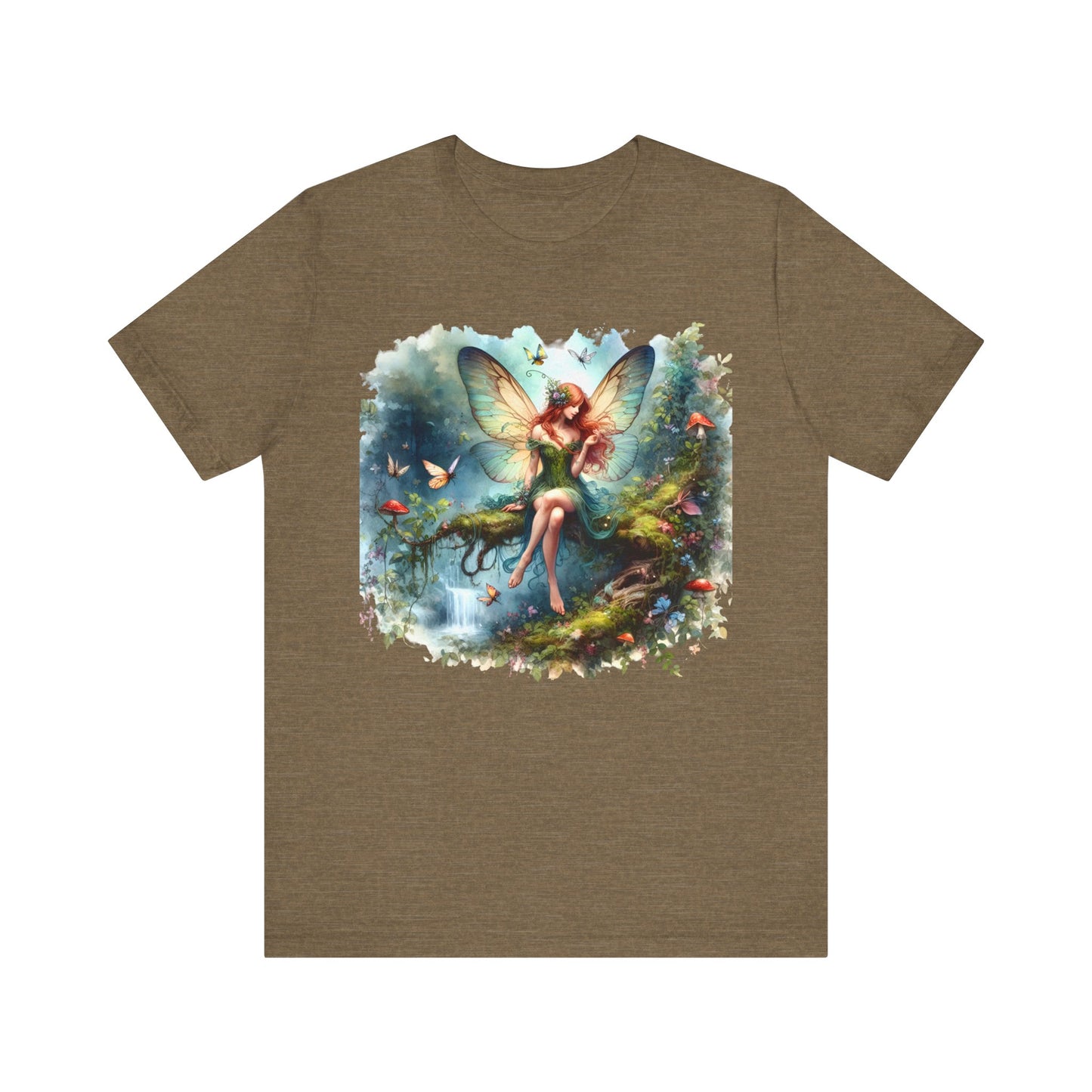 Fairy T-Shirt - Mystical Art Tee, Unisex, Soft Cotton - Perfect Gift for Fantasy Lovers