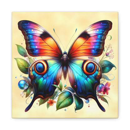 Butterfly Canvas Print - Ethereal Flight Art, Available in Multiple Sizes