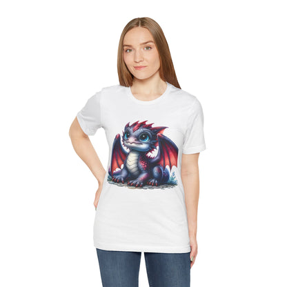 Baby Dragon T-Shirt - Whimsical Creature Art Tee, Unisex, Soft Cotton - Perfect for Fantasy and Dragon Enthusiasts