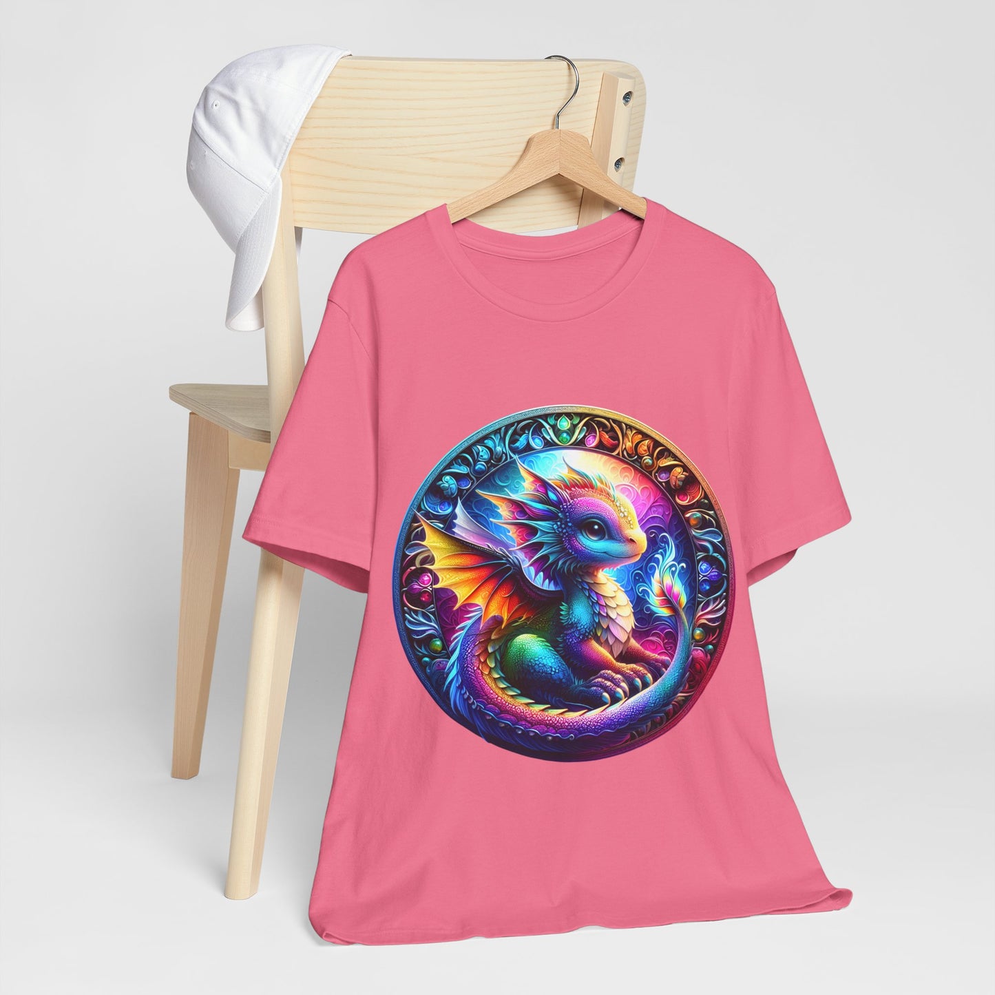 Baby Dragon T-Shirt - Whimsical Creature Art Tee, Unisex, Soft Cotton - Perfect for Fantasy and Dragon Enthusiasts