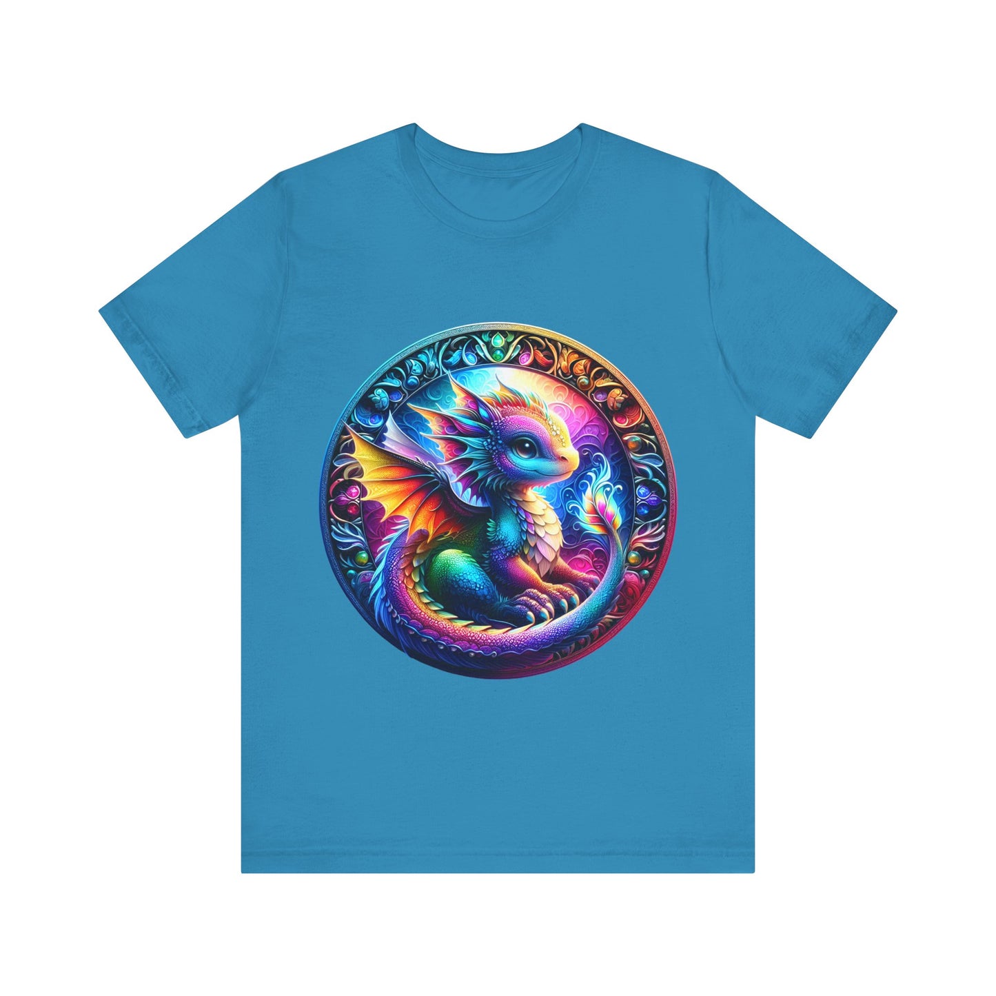 Baby Dragon T-Shirt - Whimsical Creature Art Tee, Unisex, Soft Cotton - Perfect for Fantasy and Dragon Enthusiasts