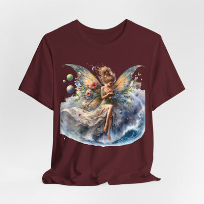 Fairy T-Shirt - Mystical Art Tee, Unisex, Soft Cotton - Perfect Gift for Fantasy Lovers