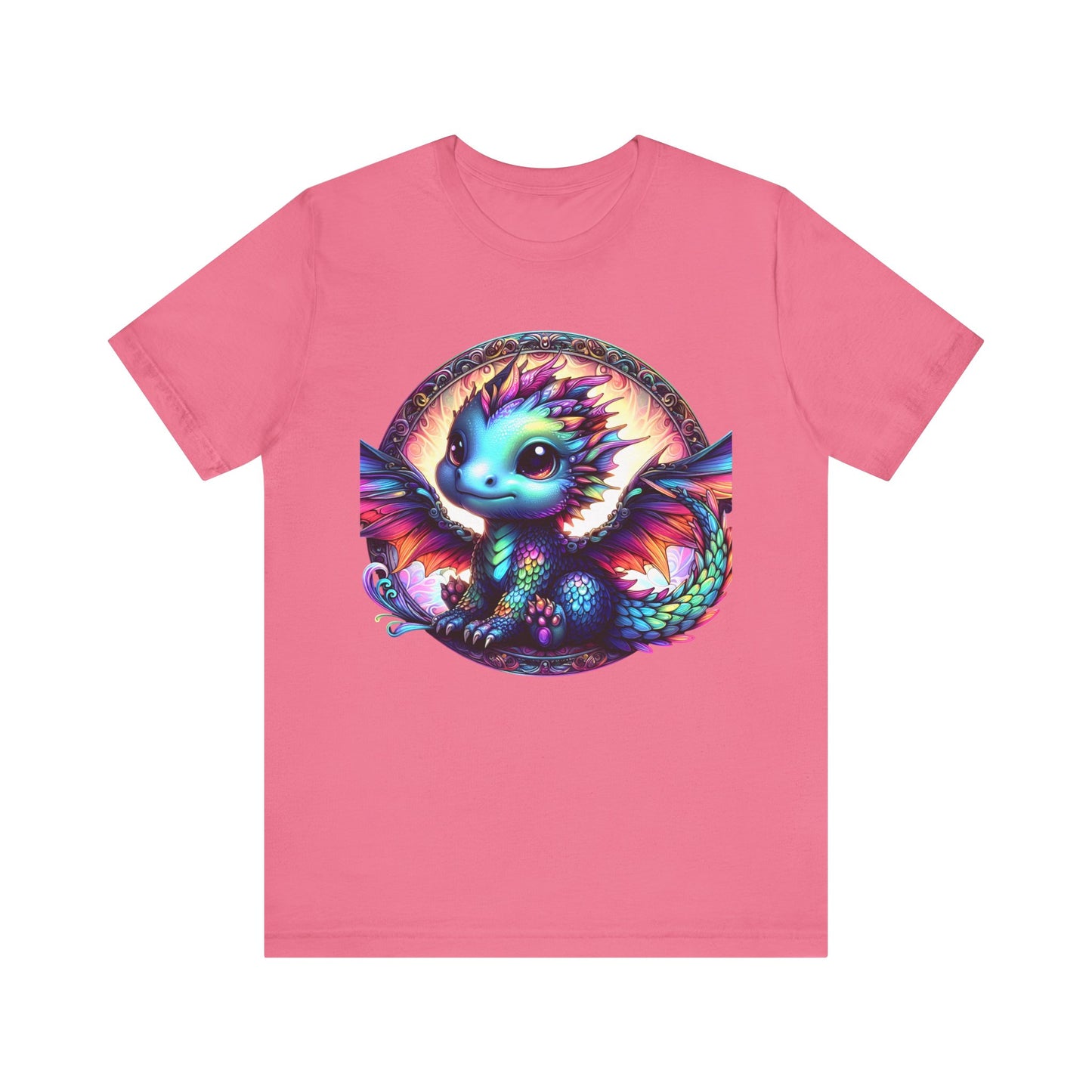 Baby Dragon T-Shirt - Whimsical Creature Art Tee, Unisex, Soft Cotton - Perfect for Fantasy and Dragon Enthusiasts