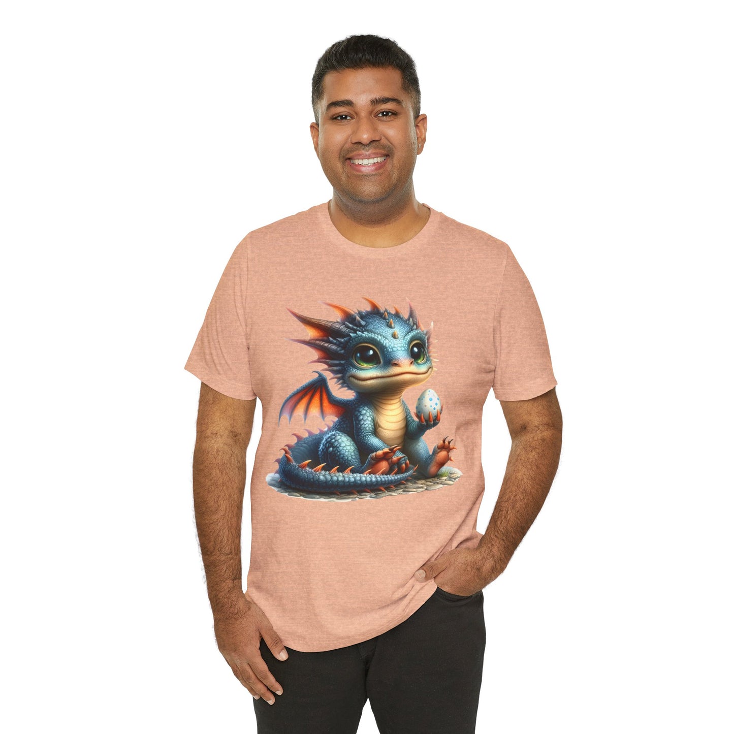 Baby Dragon T-Shirt - Whimsical Creature Art Tee, Unisex, Soft Cotton - Perfect for Fantasy and Dragon Enthusiasts