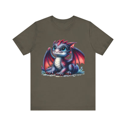 Baby Dragon T-Shirt - Whimsical Creature Art Tee, Unisex, Soft Cotton - Perfect for Fantasy and Dragon Enthusiasts