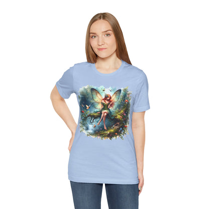 Fairy T-Shirt - Mystical Art Tee, Unisex, Soft Cotton - Perfect Gift for Fantasy Lovers