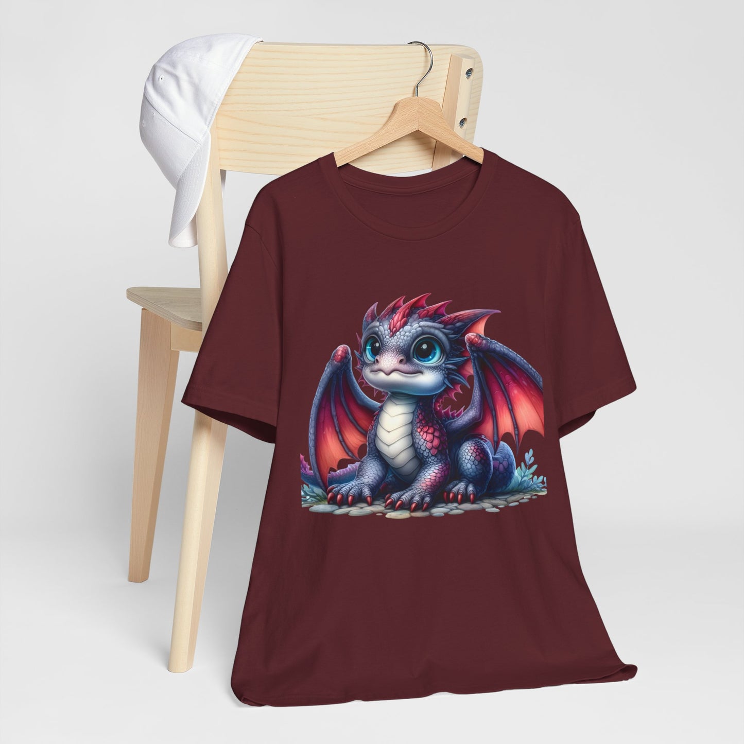 Baby Dragon T-Shirt - Whimsical Creature Art Tee, Unisex, Soft Cotton - Perfect for Fantasy and Dragon Enthusiasts