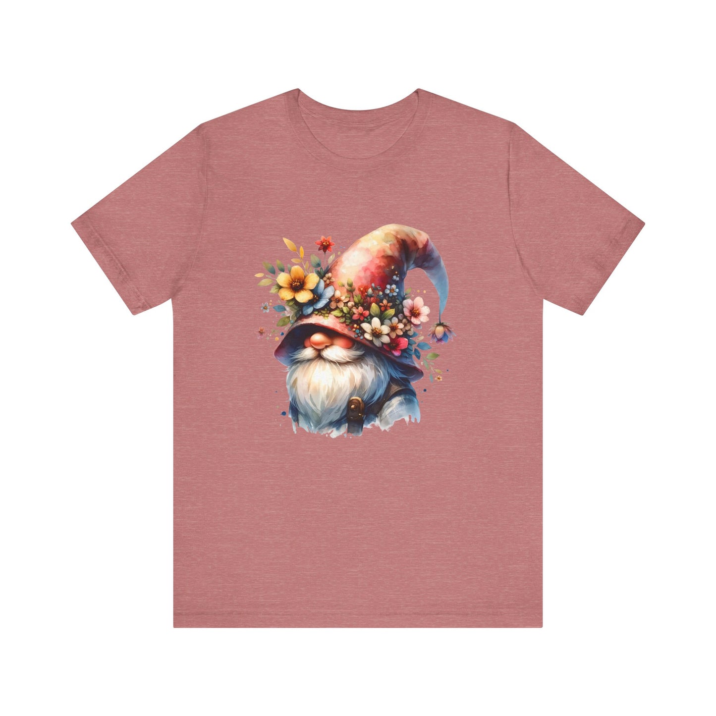 Gnome T-Shirt - Mystical Forest Dweller Art Tee, Unisex, Soft Cotton - Perfect for Garden and Fantasy Fans