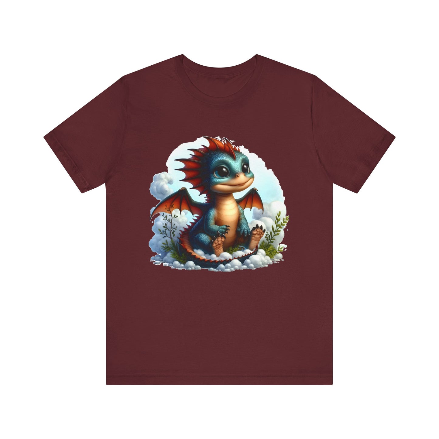 Baby Dragon T-Shirt - Whimsical Creature Art Tee, Unisex, Soft Cotton - Perfect for Fantasy and Dragon Enthusiasts