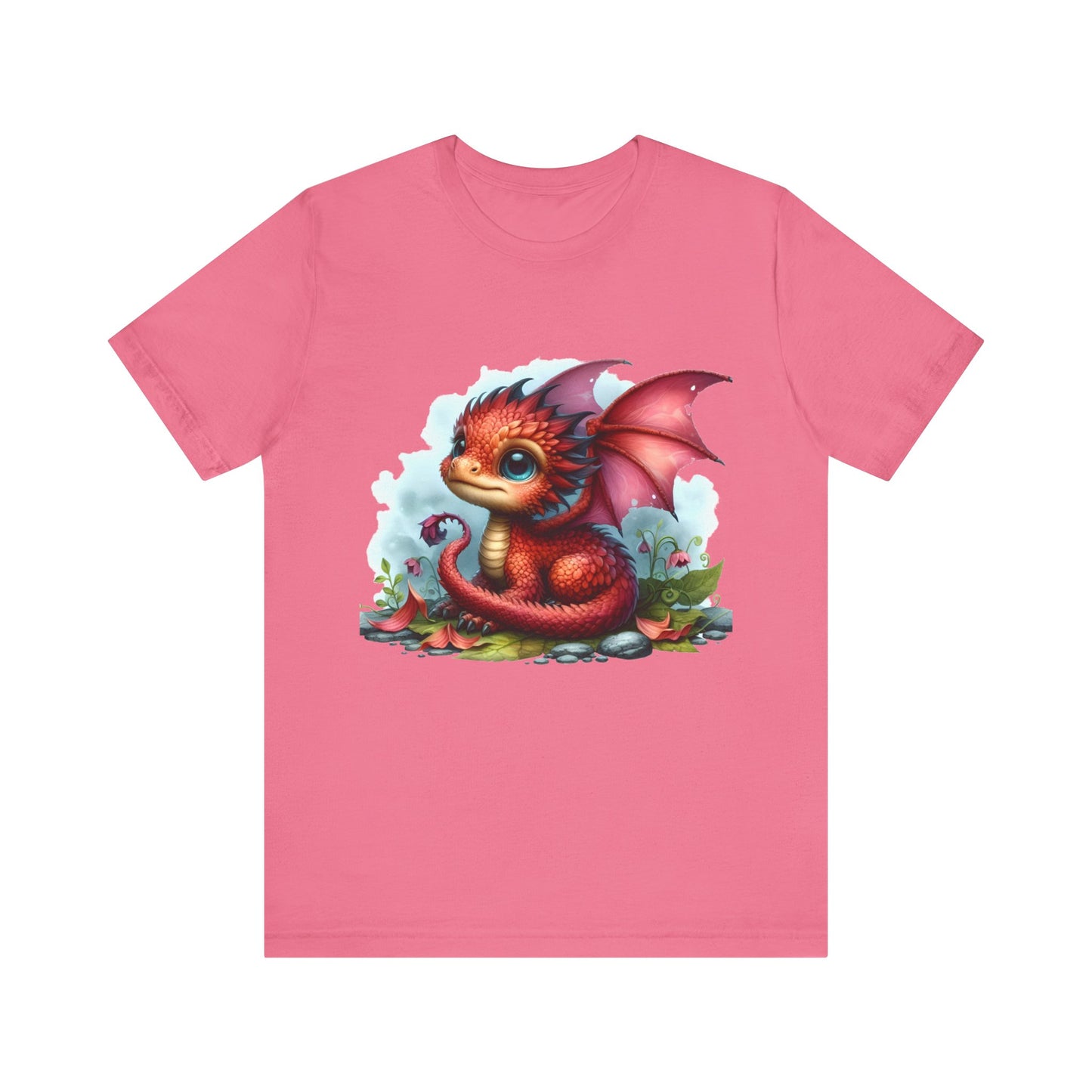 Baby Dragon T-Shirt - Whimsical Creature Art Tee, Unisex, Soft Cotton - Perfect for Fantasy and Dragon Enthusiasts