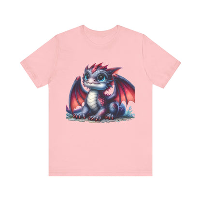 Baby Dragon T-Shirt - Whimsical Creature Art Tee, Unisex, Soft Cotton - Perfect for Fantasy and Dragon Enthusiasts