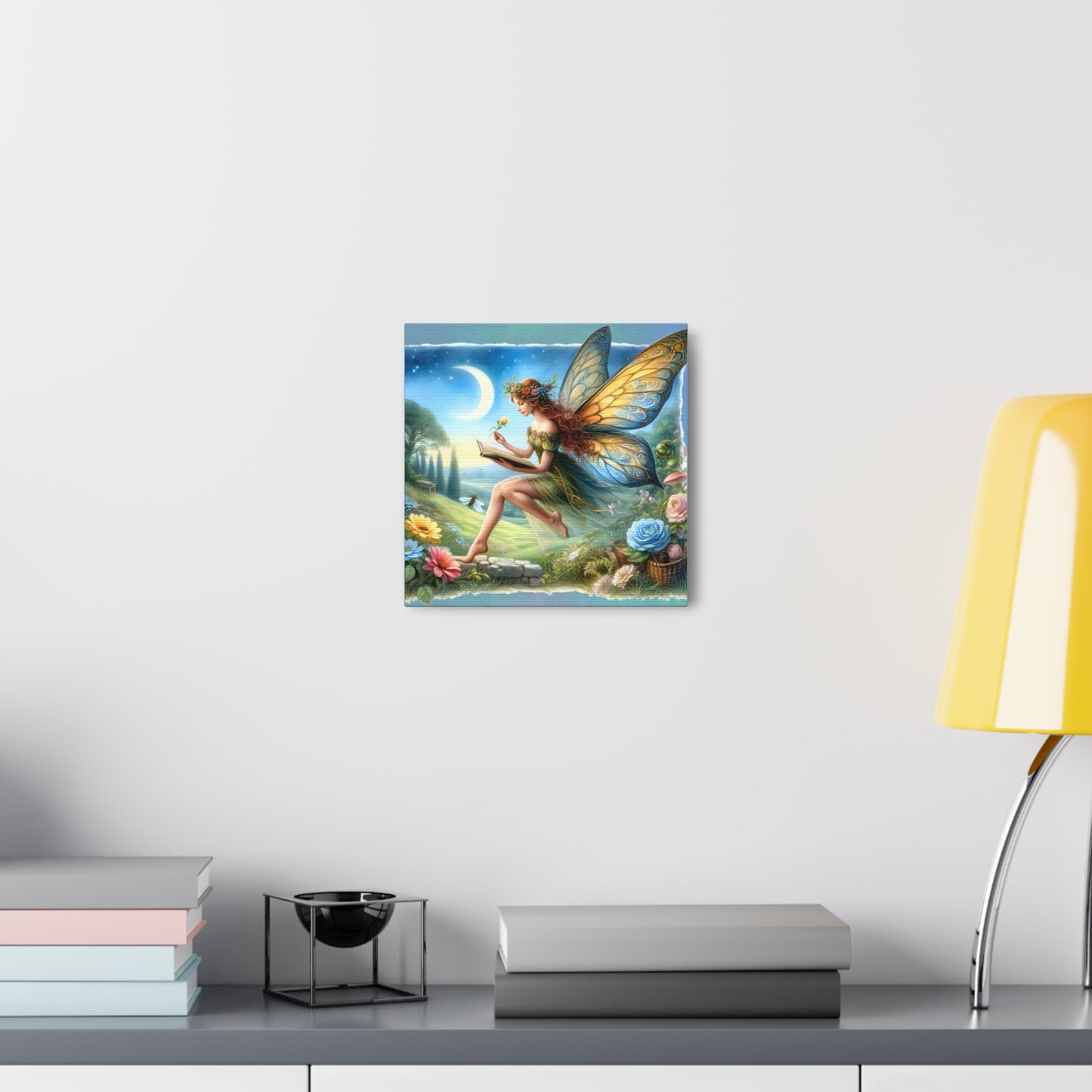 Fairy Canvas Print - Mystical Artwork, Ethereal Woodland Scene