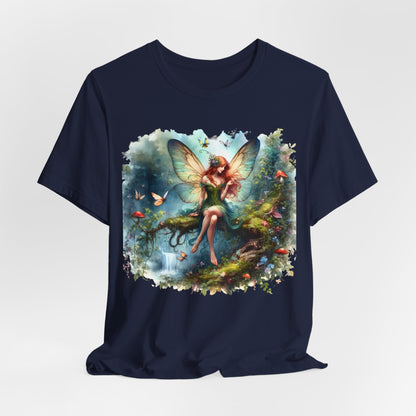 Fairy T-Shirt - Mystical Art Tee, Unisex, Soft Cotton - Perfect Gift for Fantasy Lovers