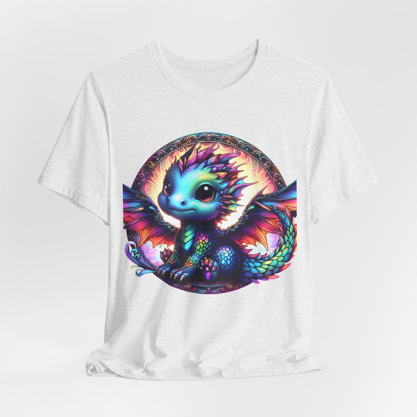 Baby Dragon T-Shirt - Whimsical Creature Art Tee, Unisex, Soft Cotton - Perfect for Fantasy and Dragon Enthusiasts