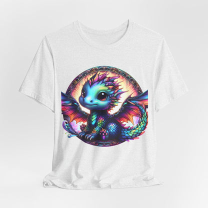 Baby Dragon T-Shirt - Whimsical Creature Art Tee, Unisex, Soft Cotton - Perfect for Fantasy and Dragon Enthusiasts