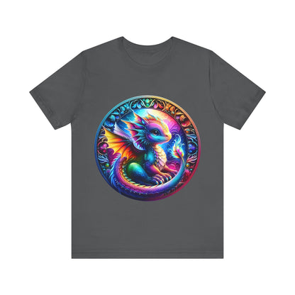 Baby Dragon T-Shirt - Whimsical Creature Art Tee, Unisex, Soft Cotton - Perfect for Fantasy and Dragon Enthusiasts