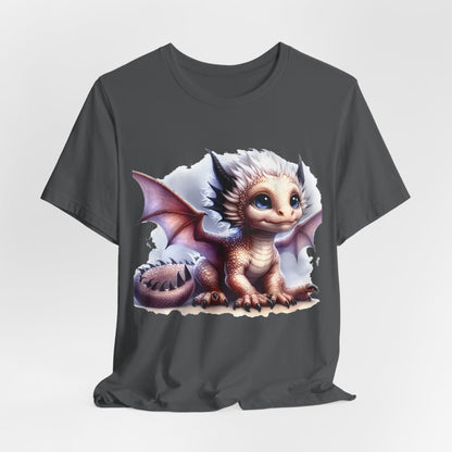 Baby Dragon T-Shirt - Whimsical Creature Art Tee, Unisex, Soft Cotton - Perfect for Fantasy and Dragon Enthusiasts