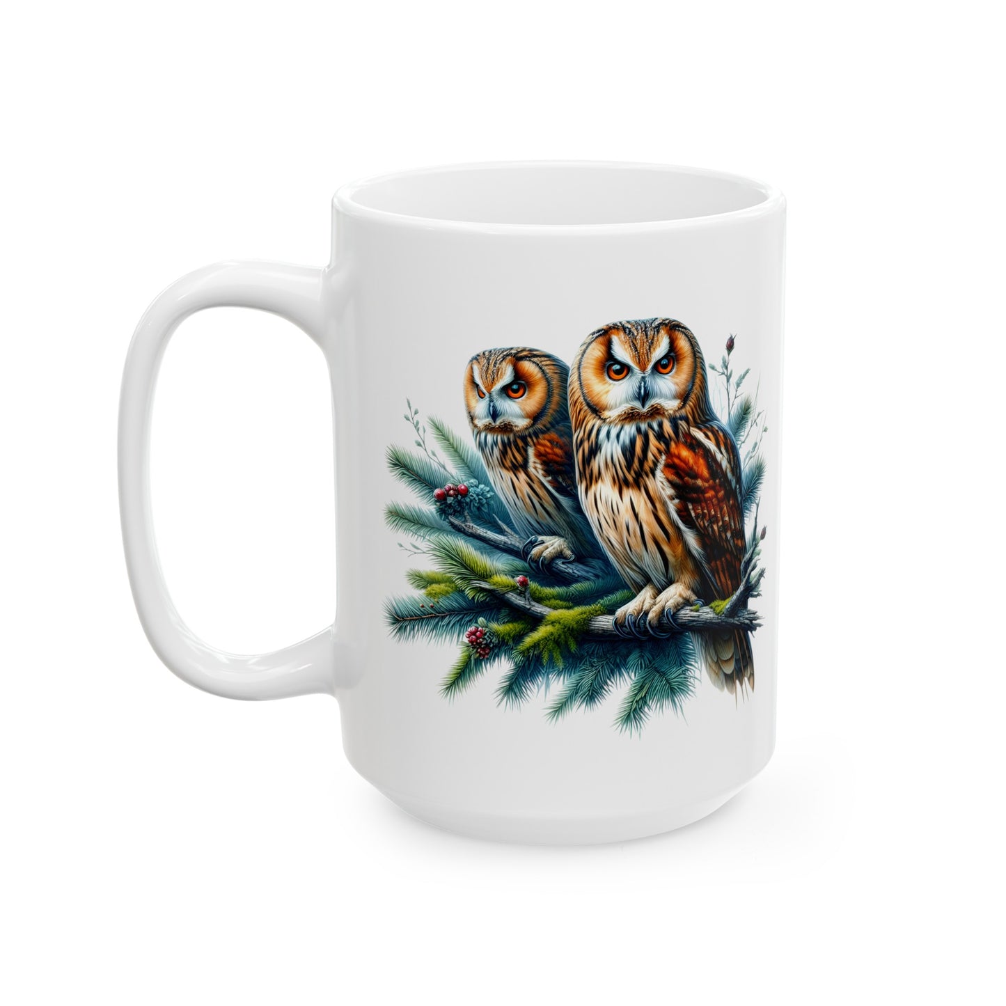 Mystical Owl Mug Collection - Magical Forest Owl Art, Multiple Sizes - Ideal Gift for Nature Enthusiasts