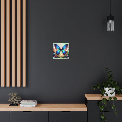 Butterfly Canvas Print - Ethereal Flight Art, Available in Multiple Sizes