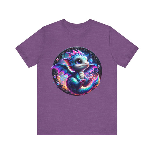 Baby Dragon T-Shirt - Whimsical Creature Art Tee, Unisex, Soft Cotton - Perfect for Fantasy and Dragon Enthusiasts