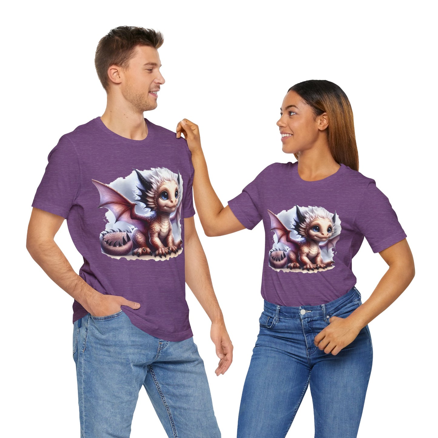 Baby Dragon T-Shirt - Whimsical Creature Art Tee, Unisex, Soft Cotton - Perfect for Fantasy and Dragon Enthusiasts