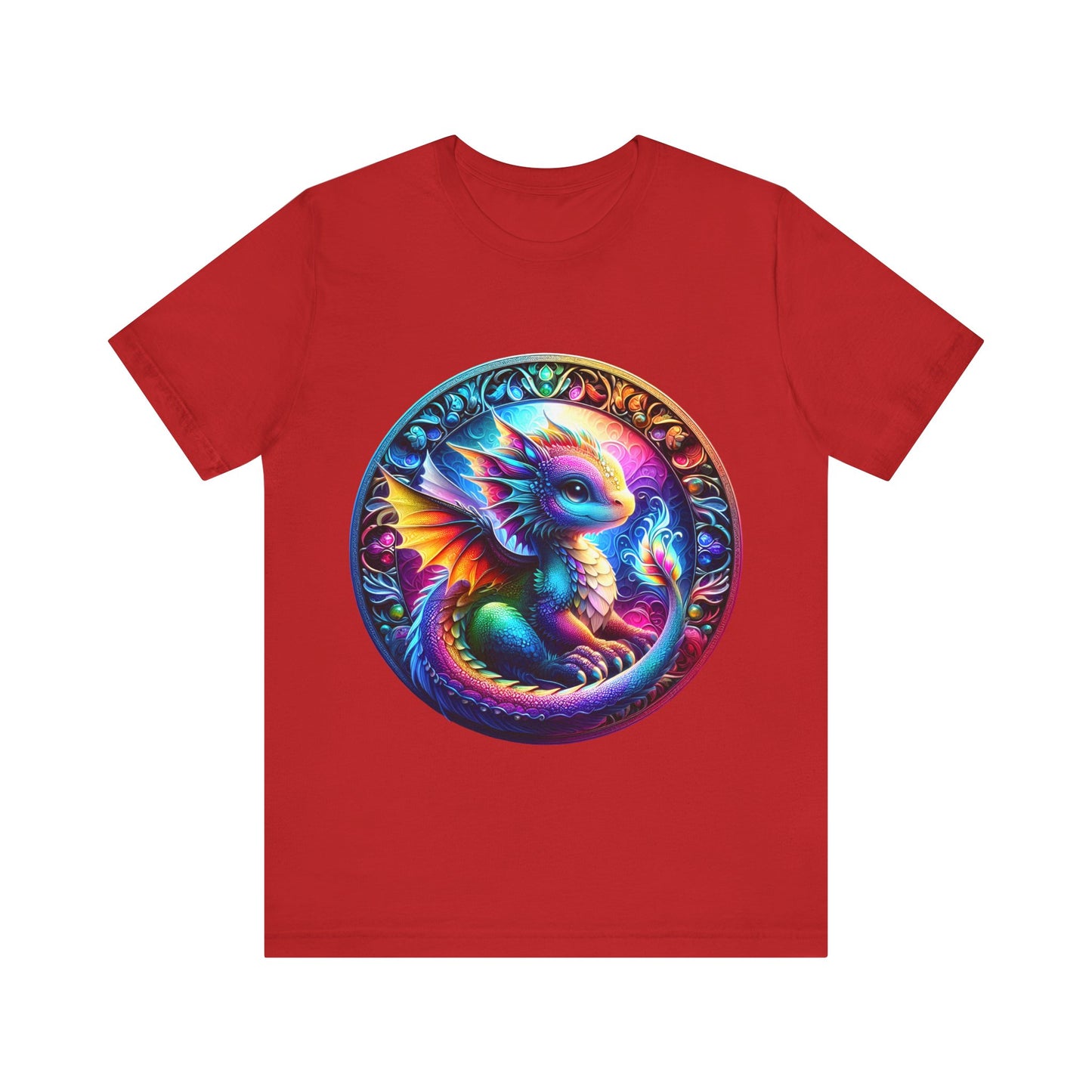 Baby Dragon T-Shirt - Whimsical Creature Art Tee, Unisex, Soft Cotton - Perfect for Fantasy and Dragon Enthusiasts