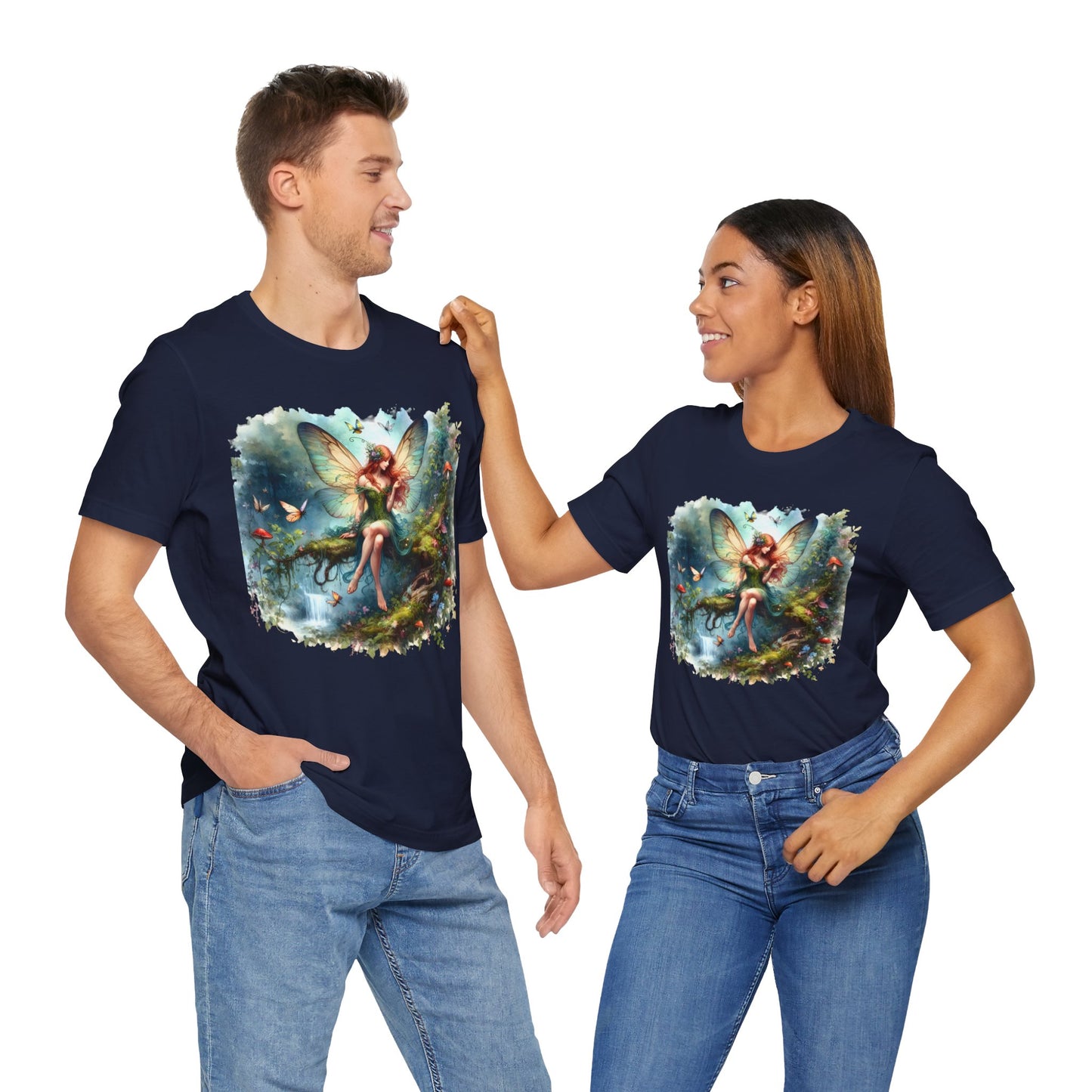 Fairy T-Shirt - Mystical Art Tee, Unisex, Soft Cotton - Perfect Gift for Fantasy Lovers