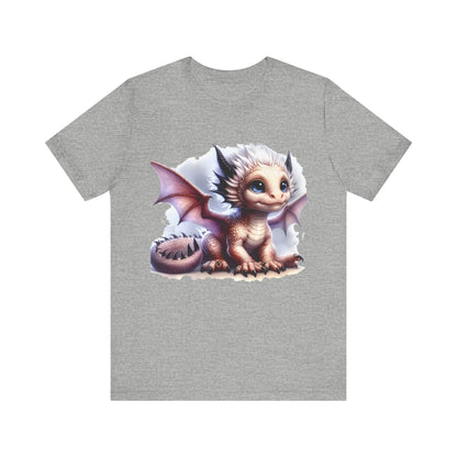 Baby Dragon T-Shirt - Whimsical Creature Art Tee, Unisex, Soft Cotton - Perfect for Fantasy and Dragon Enthusiasts