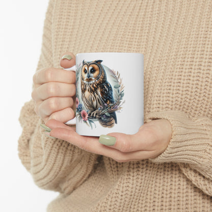 Mystical Owl Mug Collection - Magical Forest Owl Art, Multiple Sizes - Ideal Gift for Nature Enthusiasts