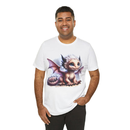 Baby Dragon T-Shirt - Whimsical Creature Art Tee, Unisex, Soft Cotton - Perfect for Fantasy and Dragon Enthusiasts