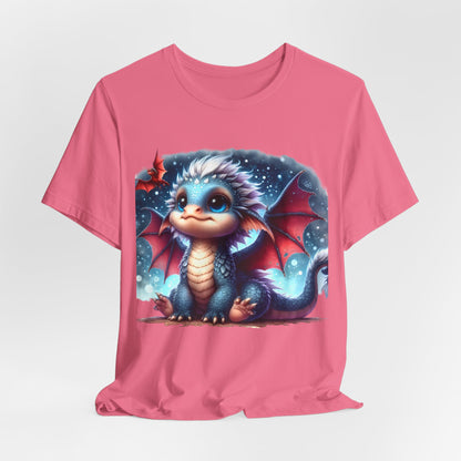 Baby Dragon T-Shirt - Whimsical Creature Art Tee, Unisex, Soft Cotton - Perfect for Fantasy and Dragon Enthusiasts