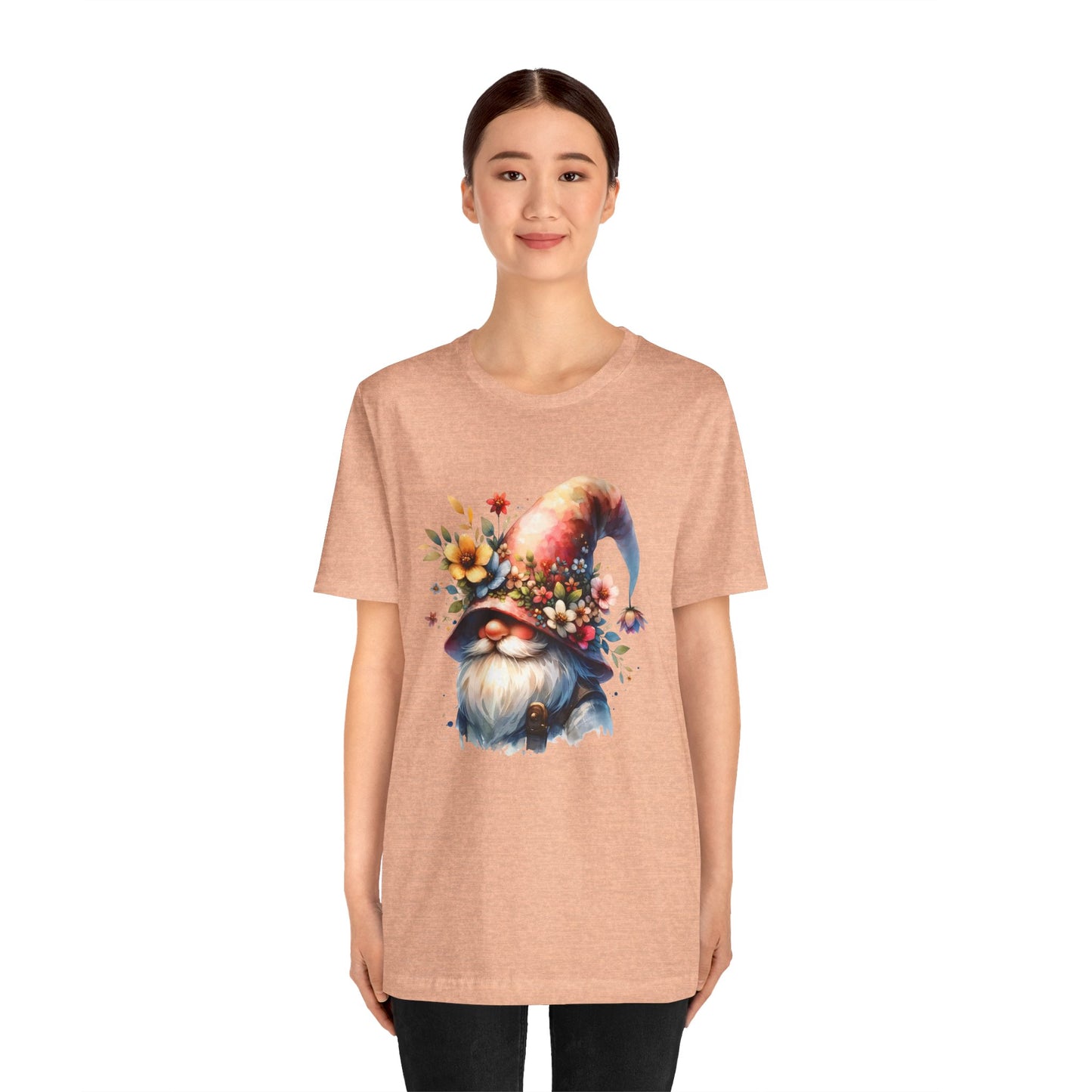 Gnome T-Shirt - Mystical Forest Dweller Art Tee, Unisex, Soft Cotton - Perfect for Garden and Fantasy Fans