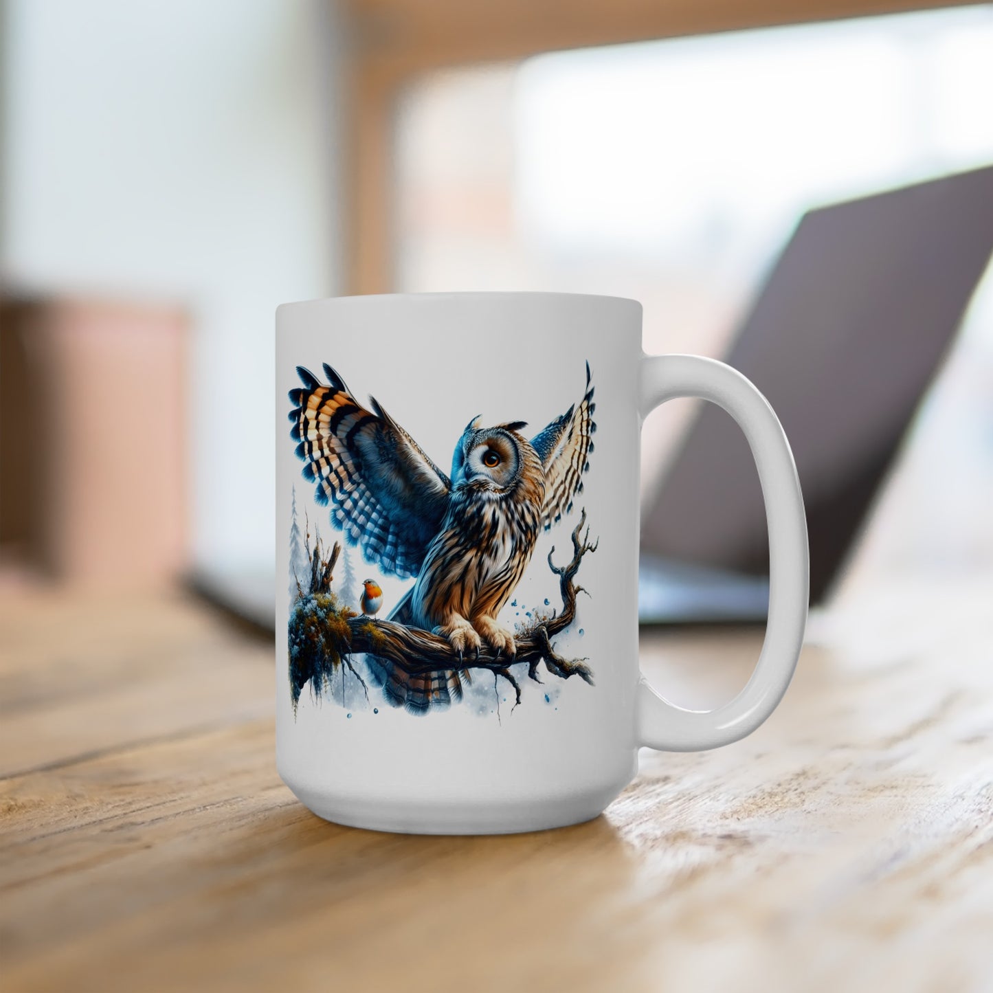 Mystical Owl Mug Collection - Magical Forest Owl Art, Multiple Sizes - Ideal Gift for Nature Enthusiasts