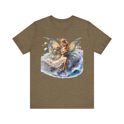 Fairy T-Shirt - Mystical Art Tee, Unisex, Soft Cotton - Perfect Gift for Fantasy Lovers