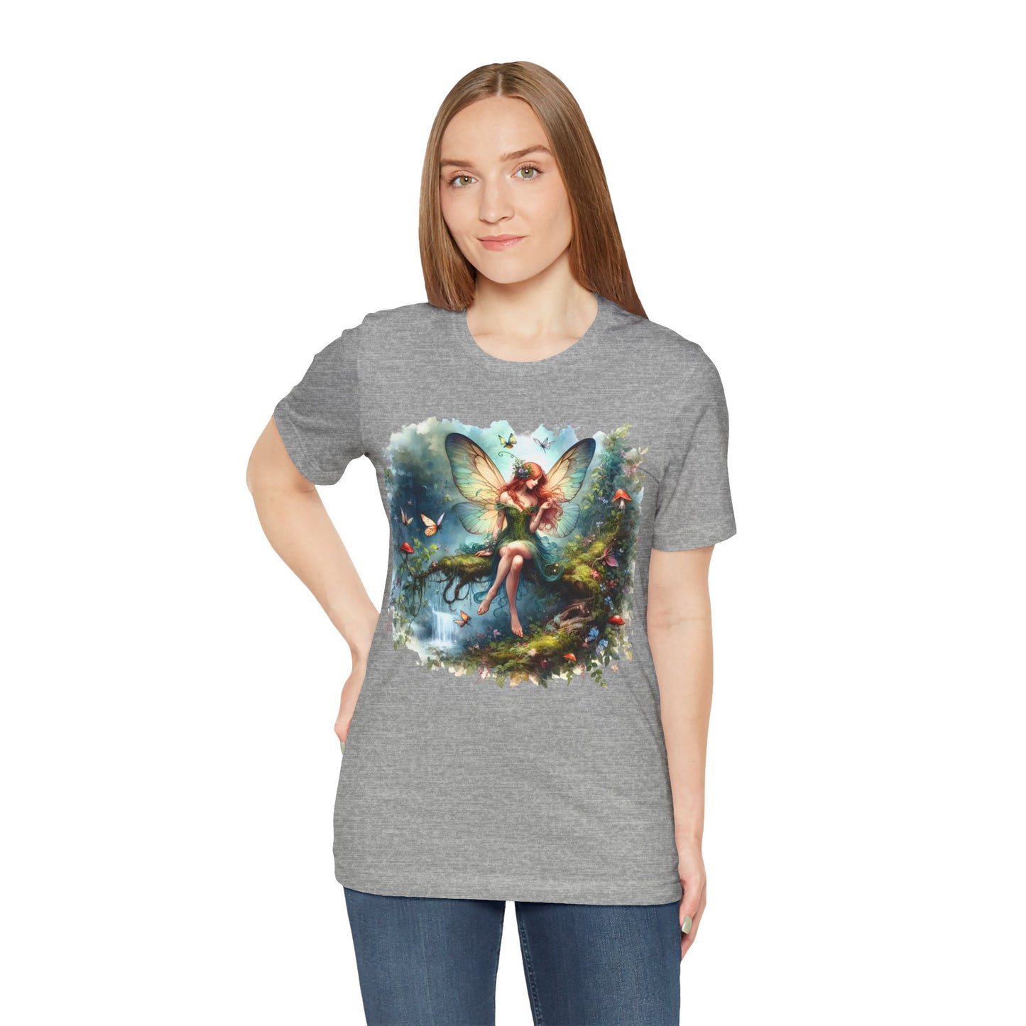 Fairy T-Shirt - Mystical Art Tee, Unisex, Soft Cotton - Perfect Gift for Fantasy Lovers