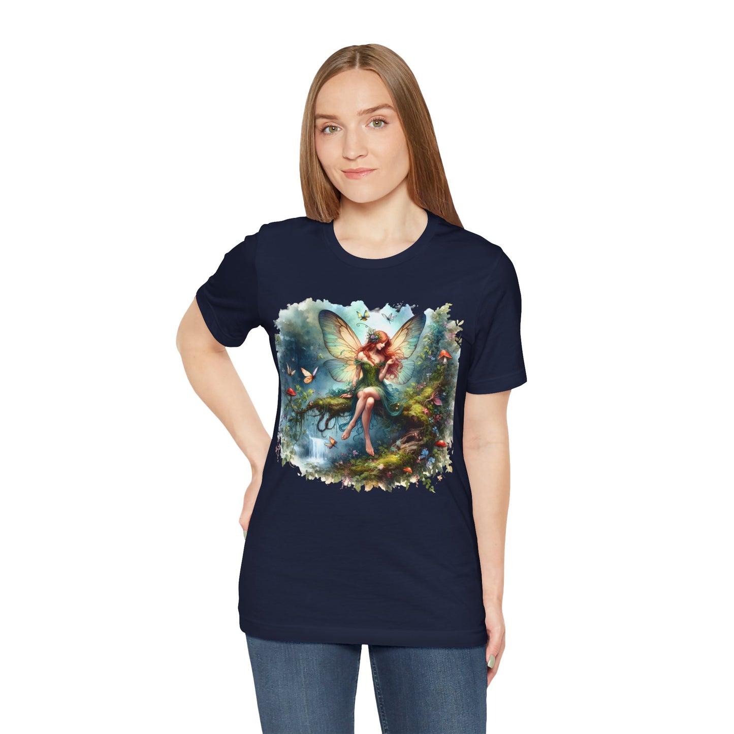 Fairy T-Shirt - Mystical Art Tee, Unisex, Soft Cotton - Perfect Gift for Fantasy Lovers